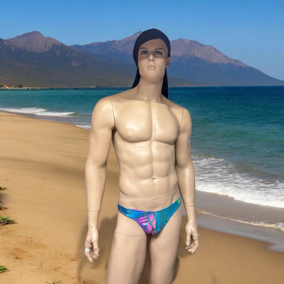 Multicolored Briefs - Men's Swim Bottoms
