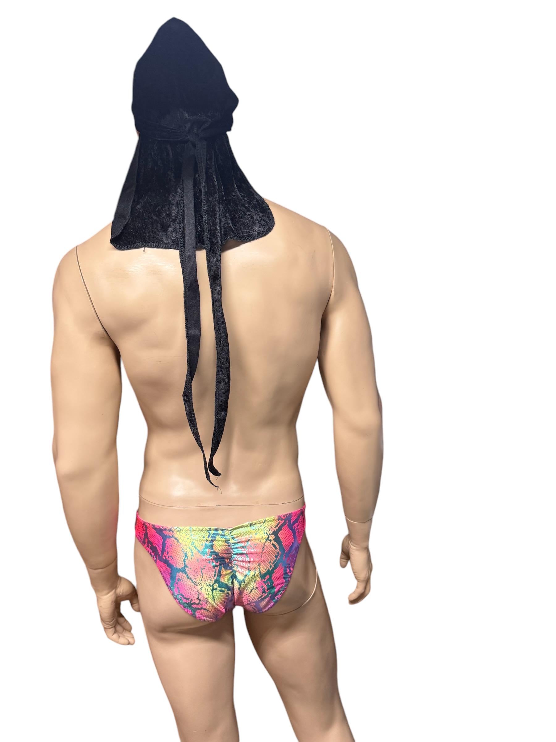 Multicolored Briefs - Men's Swim Bottoms