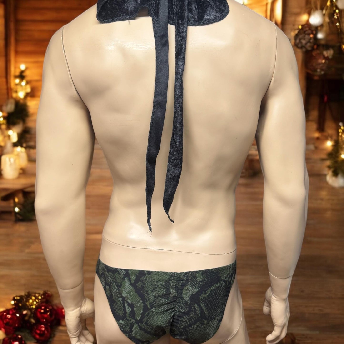 Reptile Print Men's Underwear Briefs