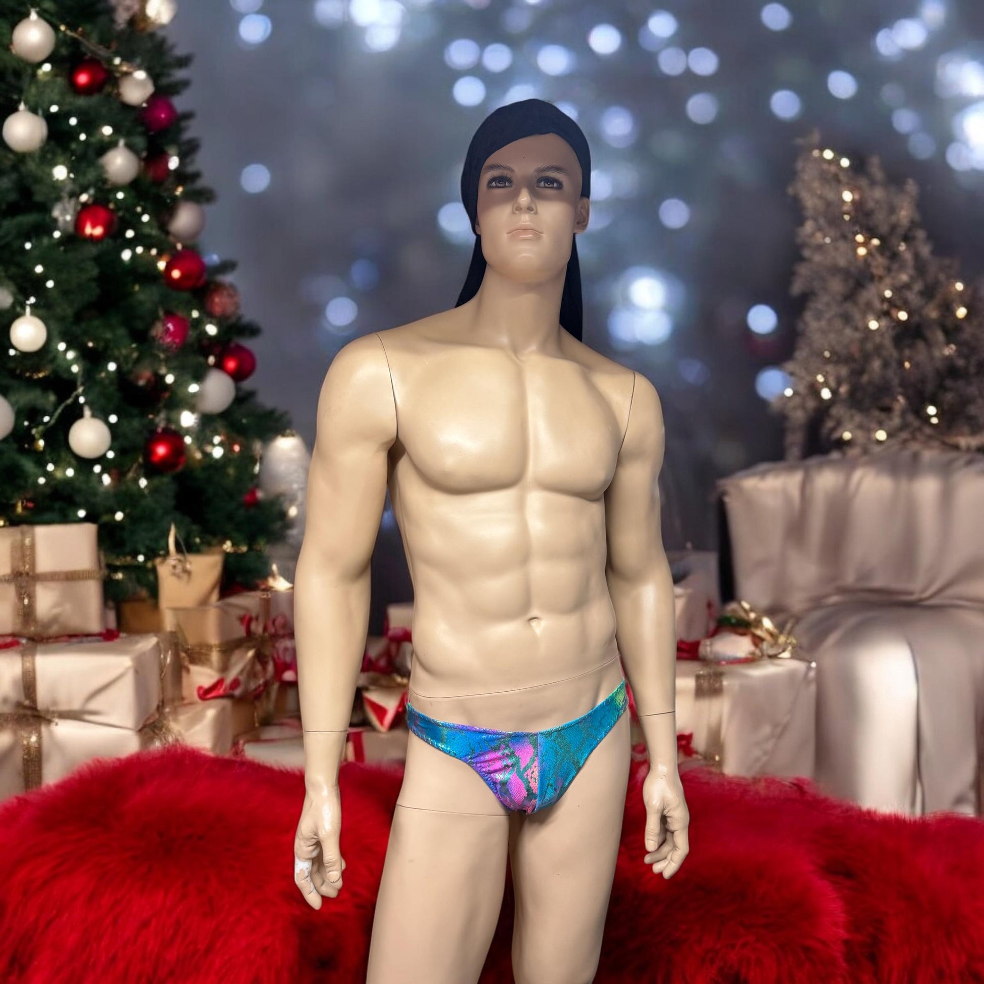 Multicolored Briefs - Men's Swim Bottoms