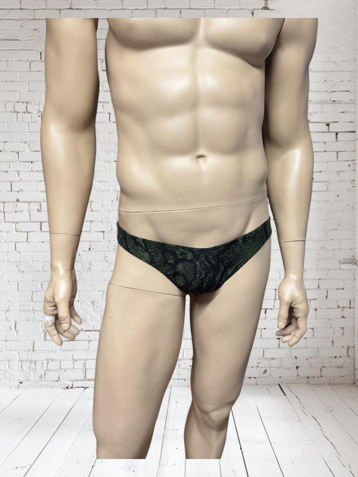 Reptile Print Men's Underwear Briefs