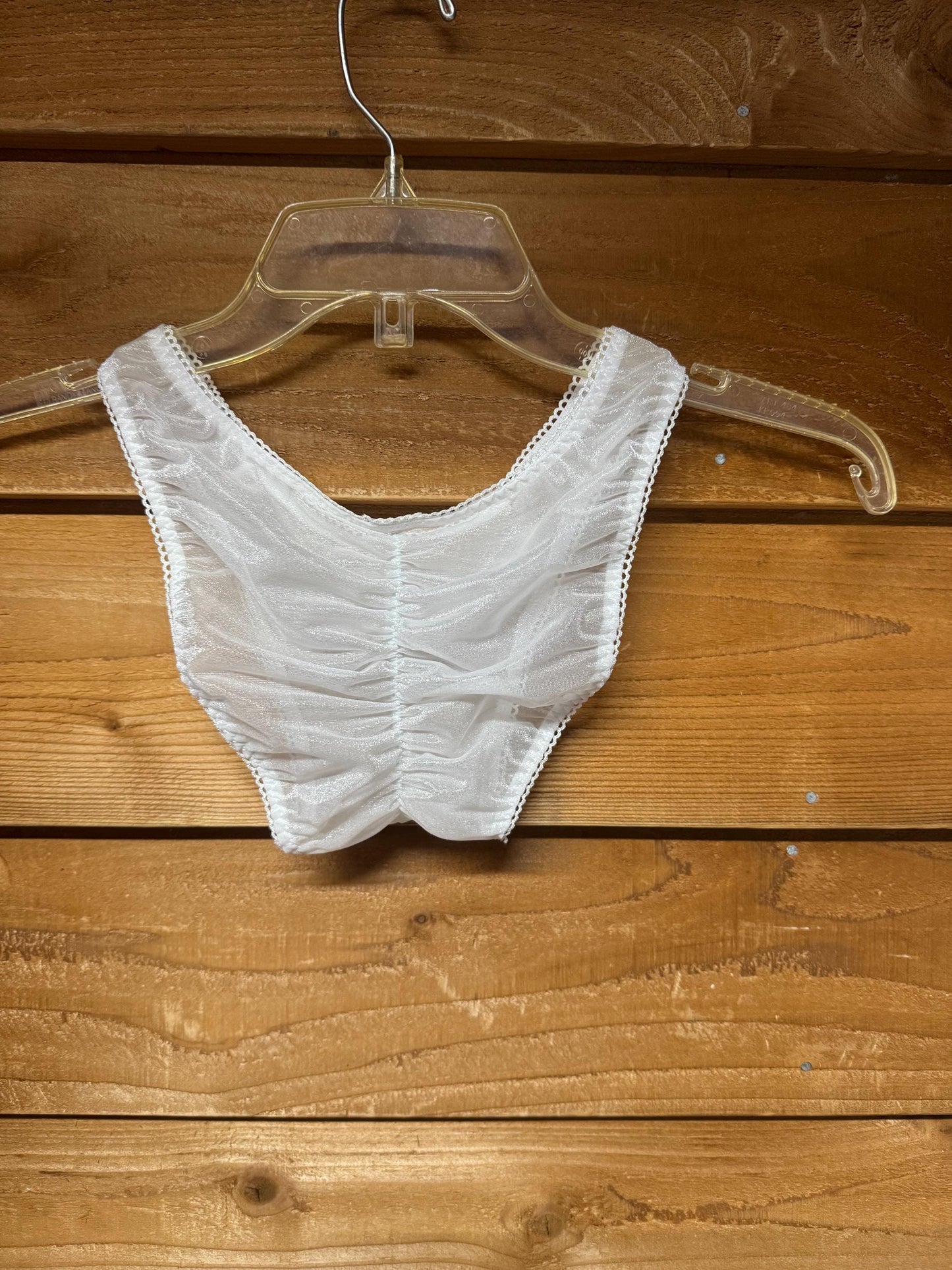 Transparent Men's Underwear in White - Breathable Briefs