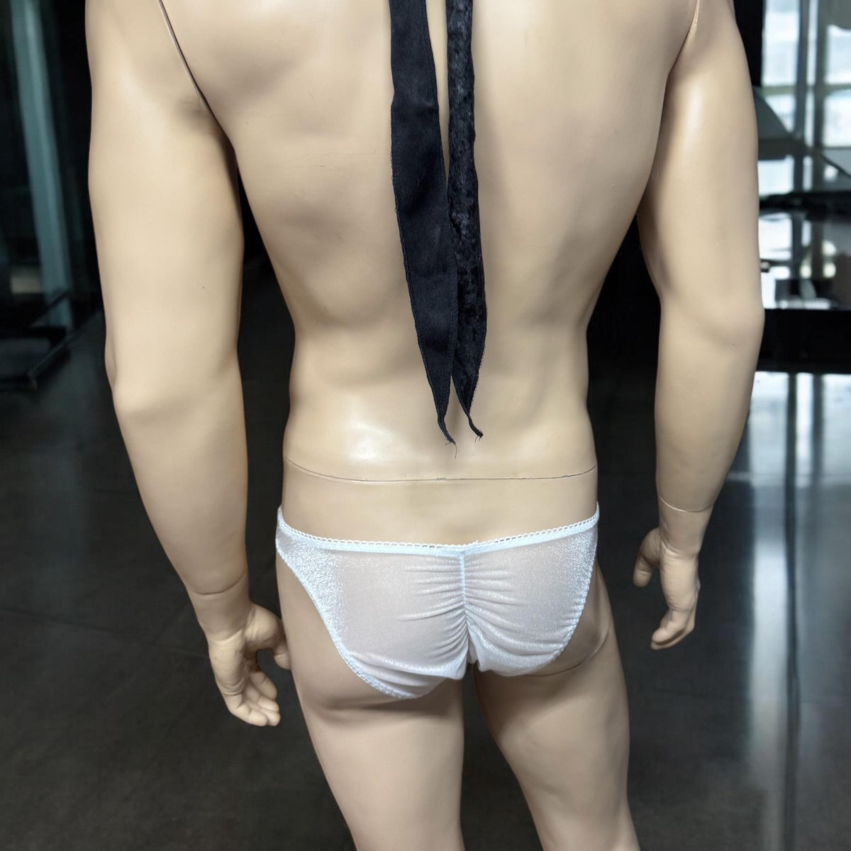 Transparent Men's Underwear in White - Breathable Briefs