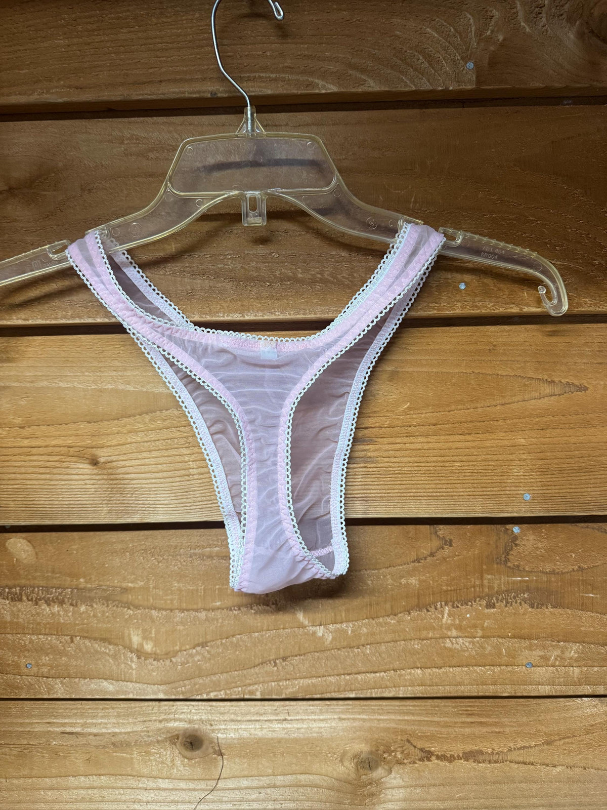 Men's Sheer Pink Thong - Sexy and Comfortable Underwear