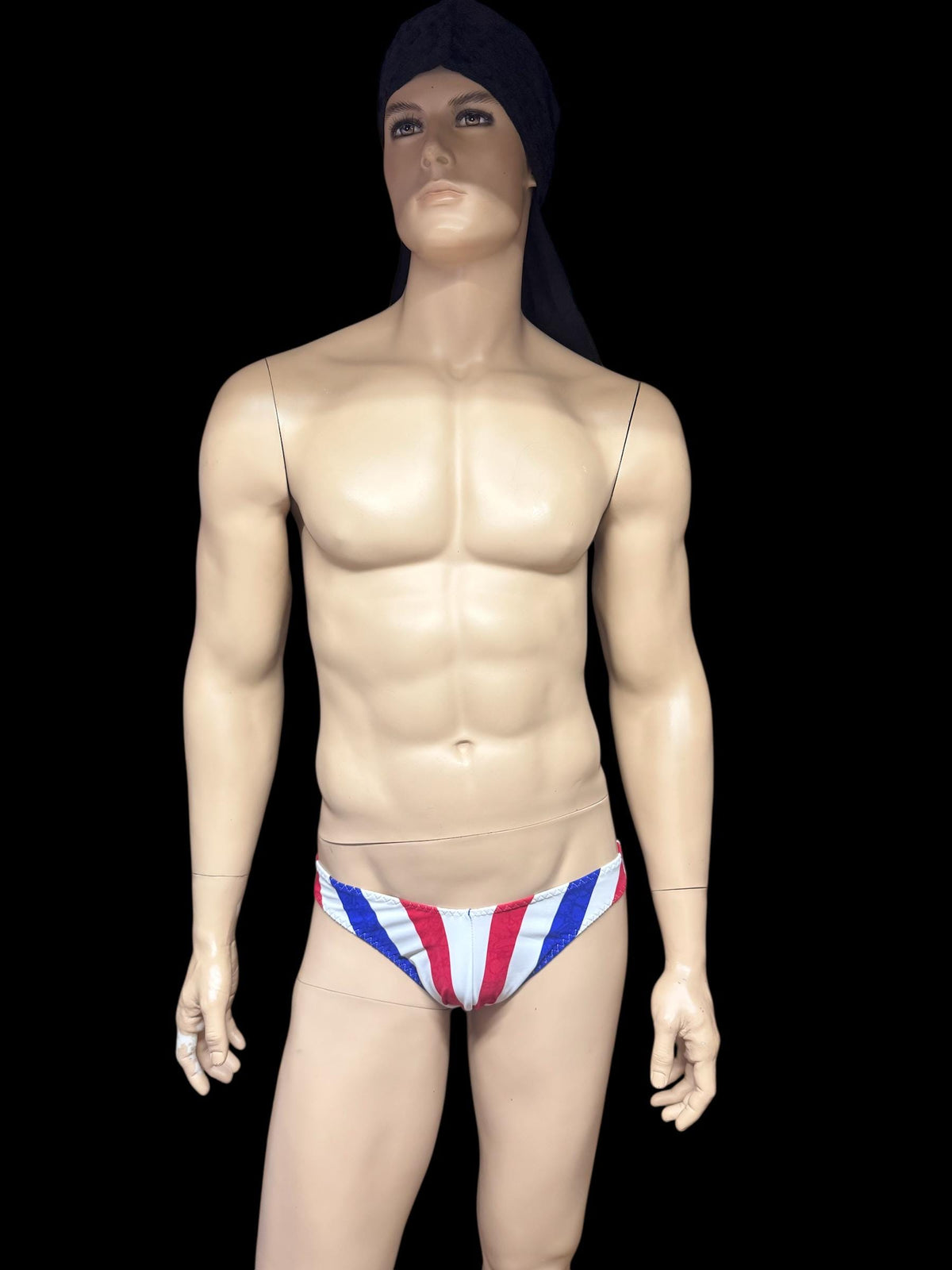 USA Flag Colors Swim Briefs for Men