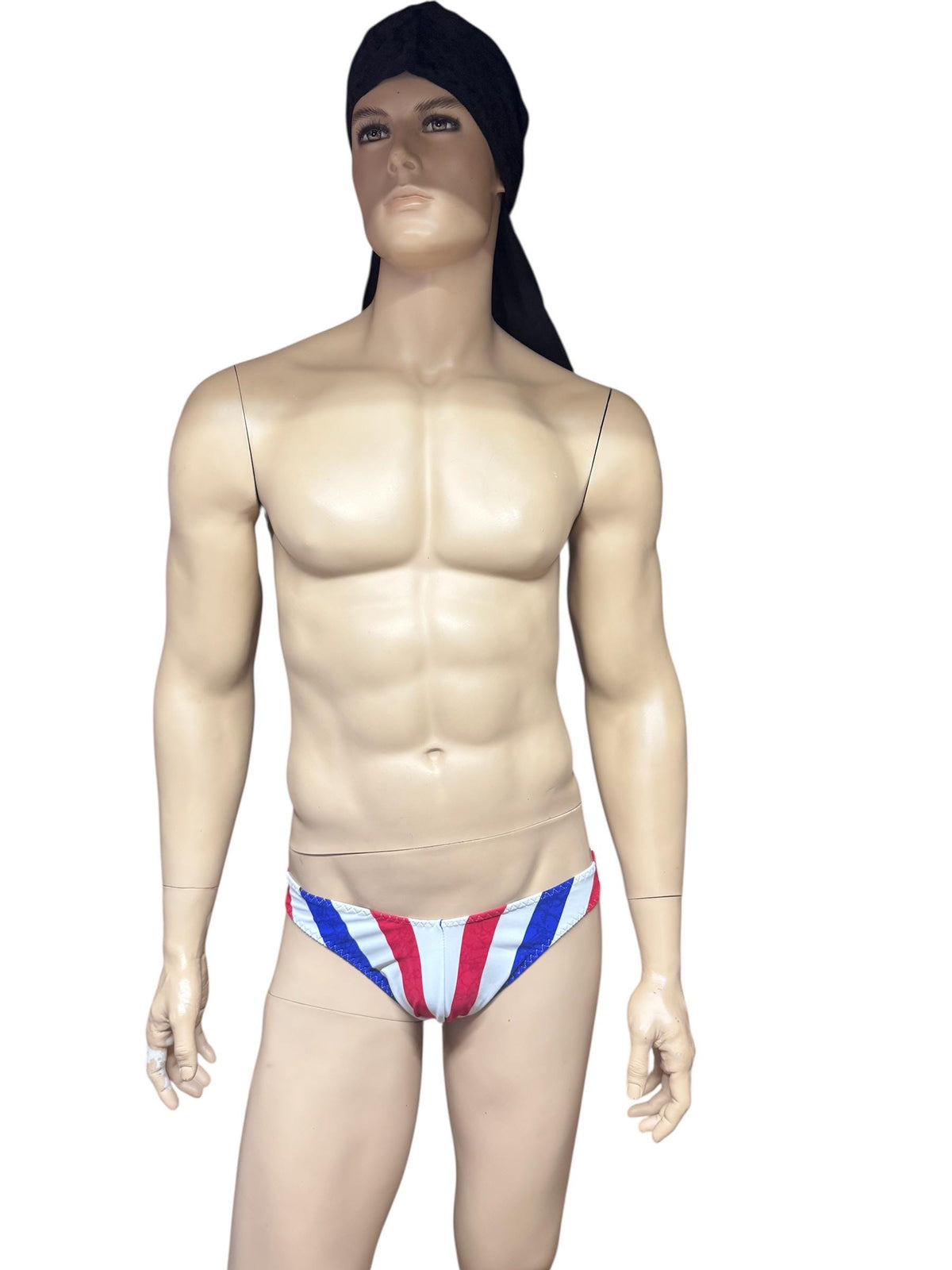 USA Flag Colors Swim Briefs for Men