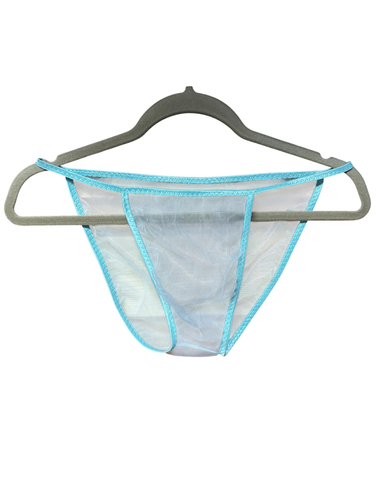 Blue Chiffon Men's Briefs