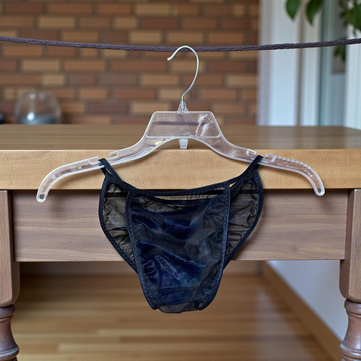 Black Chiffon Men's Riviera Briefs