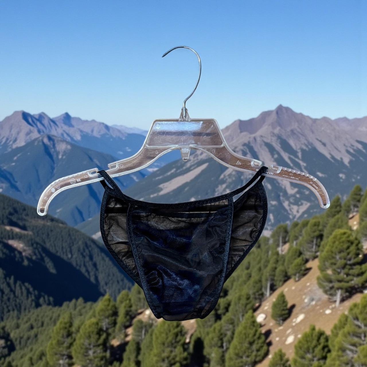 Black Chiffon Men's Riviera Briefs