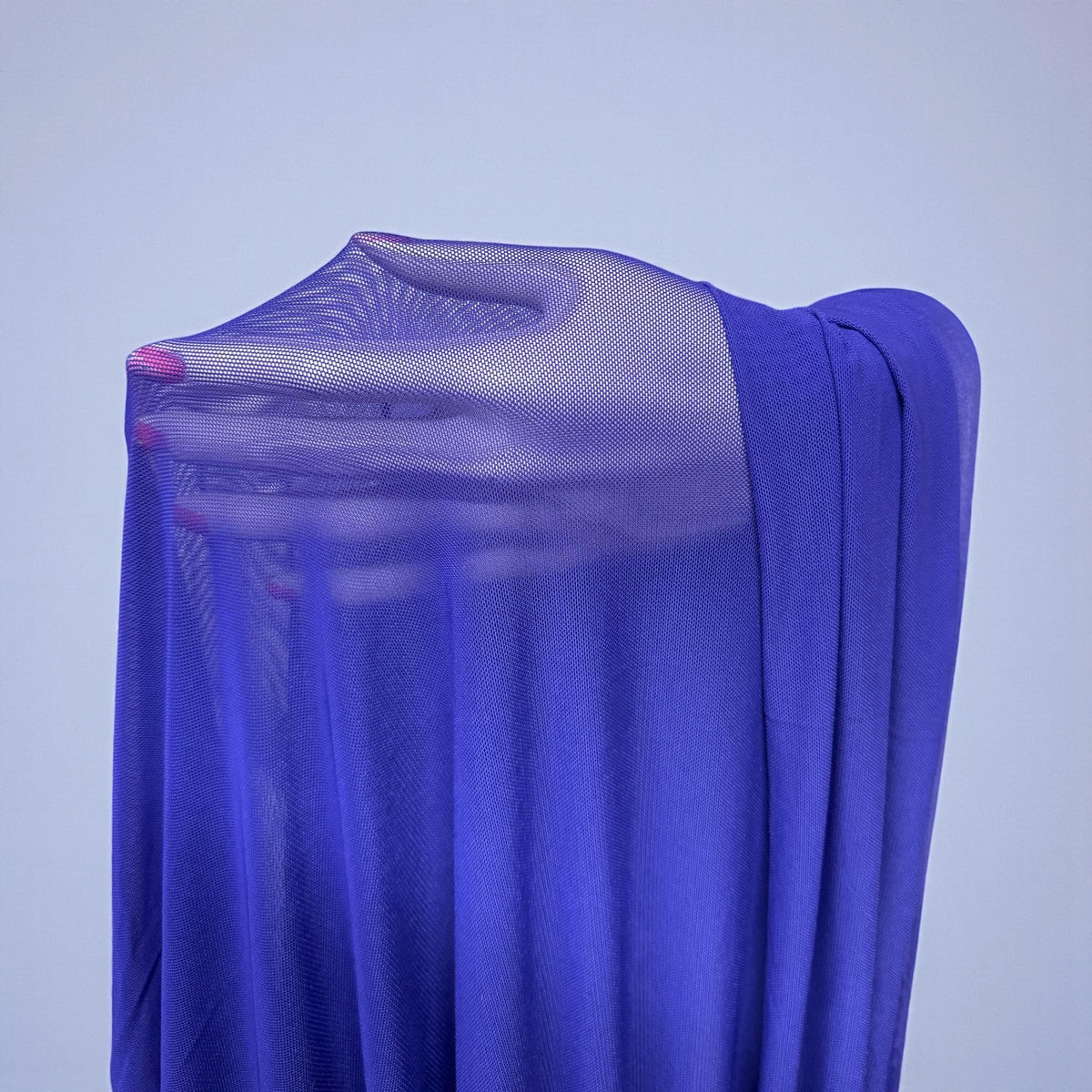 Purple Mesh Teardrop Thong for Men