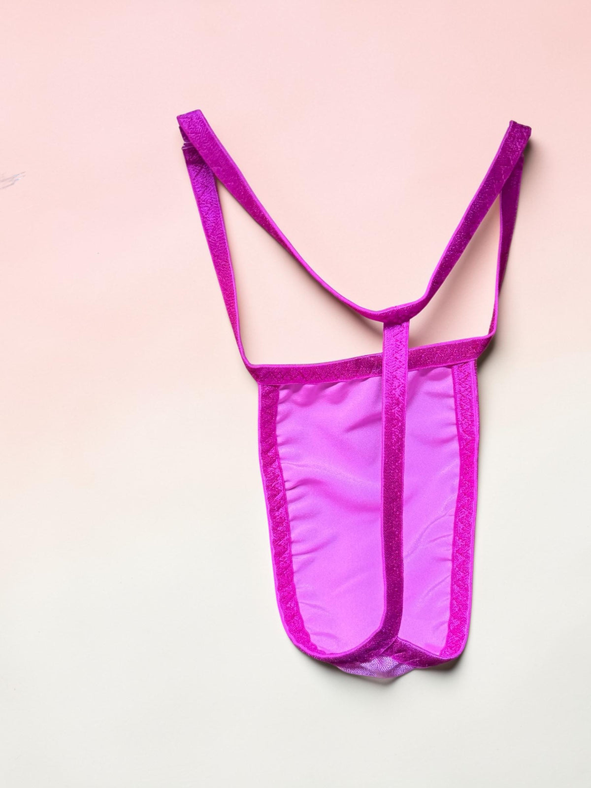 Men's Pink Swim Thong G-String | Exotic Underwear for Pool Parties