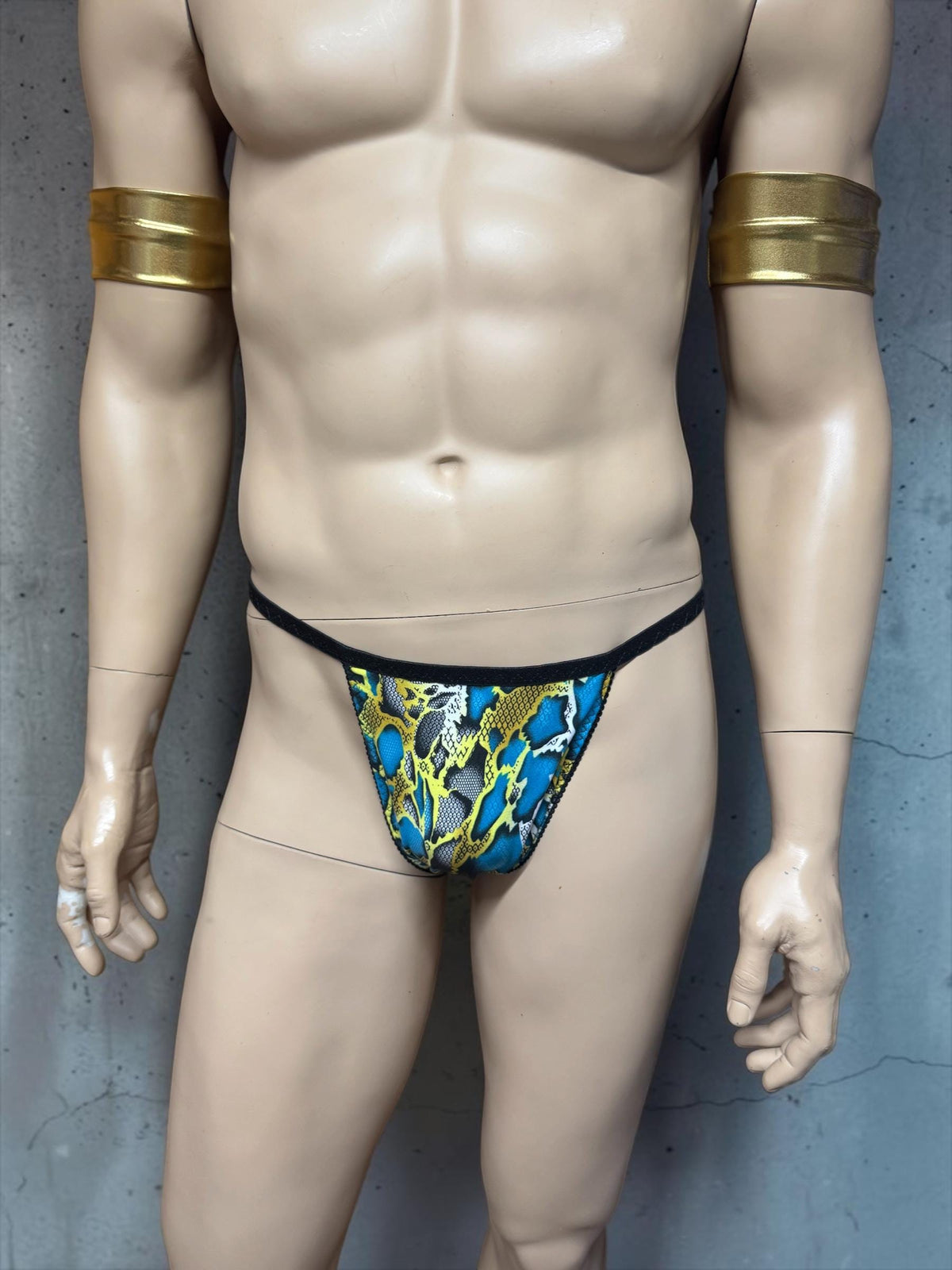 Snake Print Men's Underwear Briefs