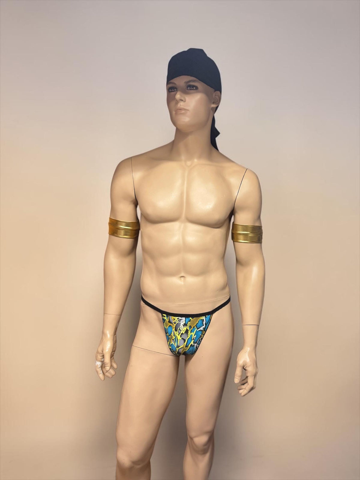 Snake Print Men's Underwear Briefs