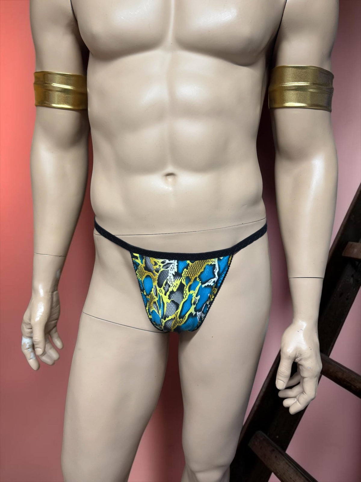 Snake Print Men's Underwear Briefs