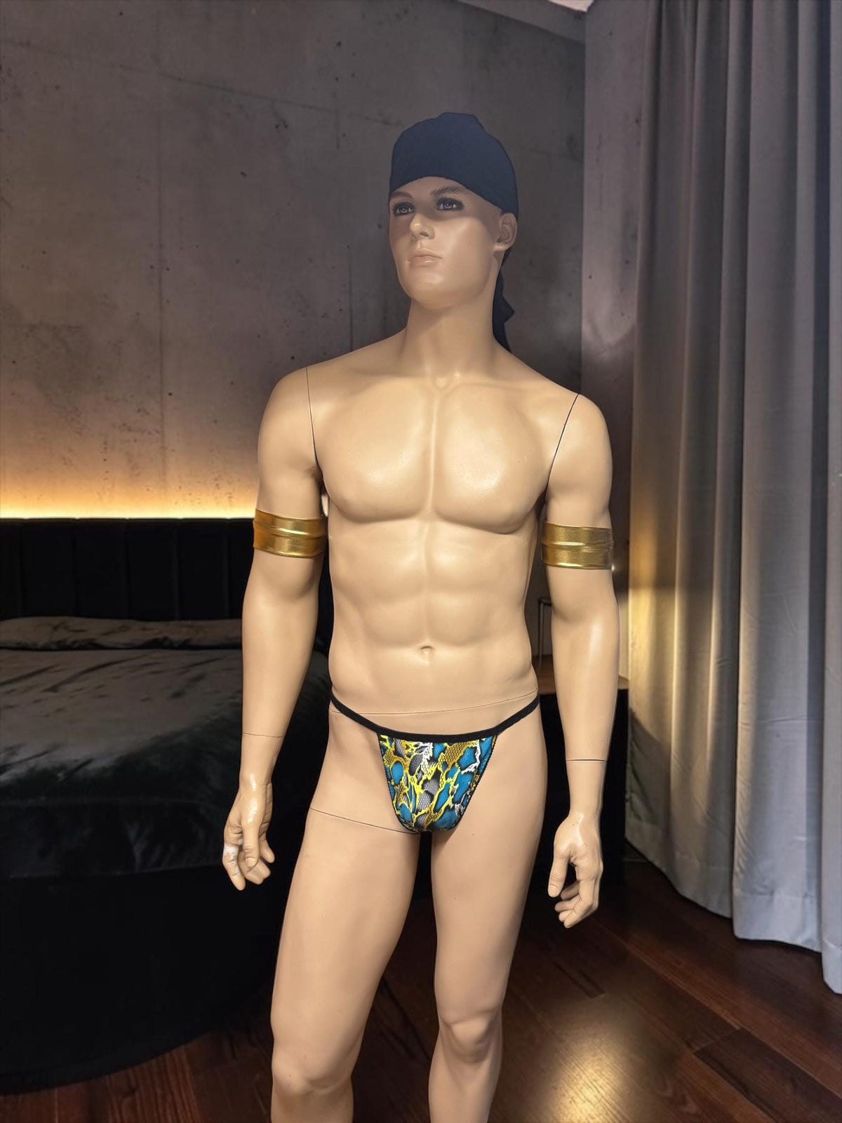 Snake Print Men's Underwear Briefs