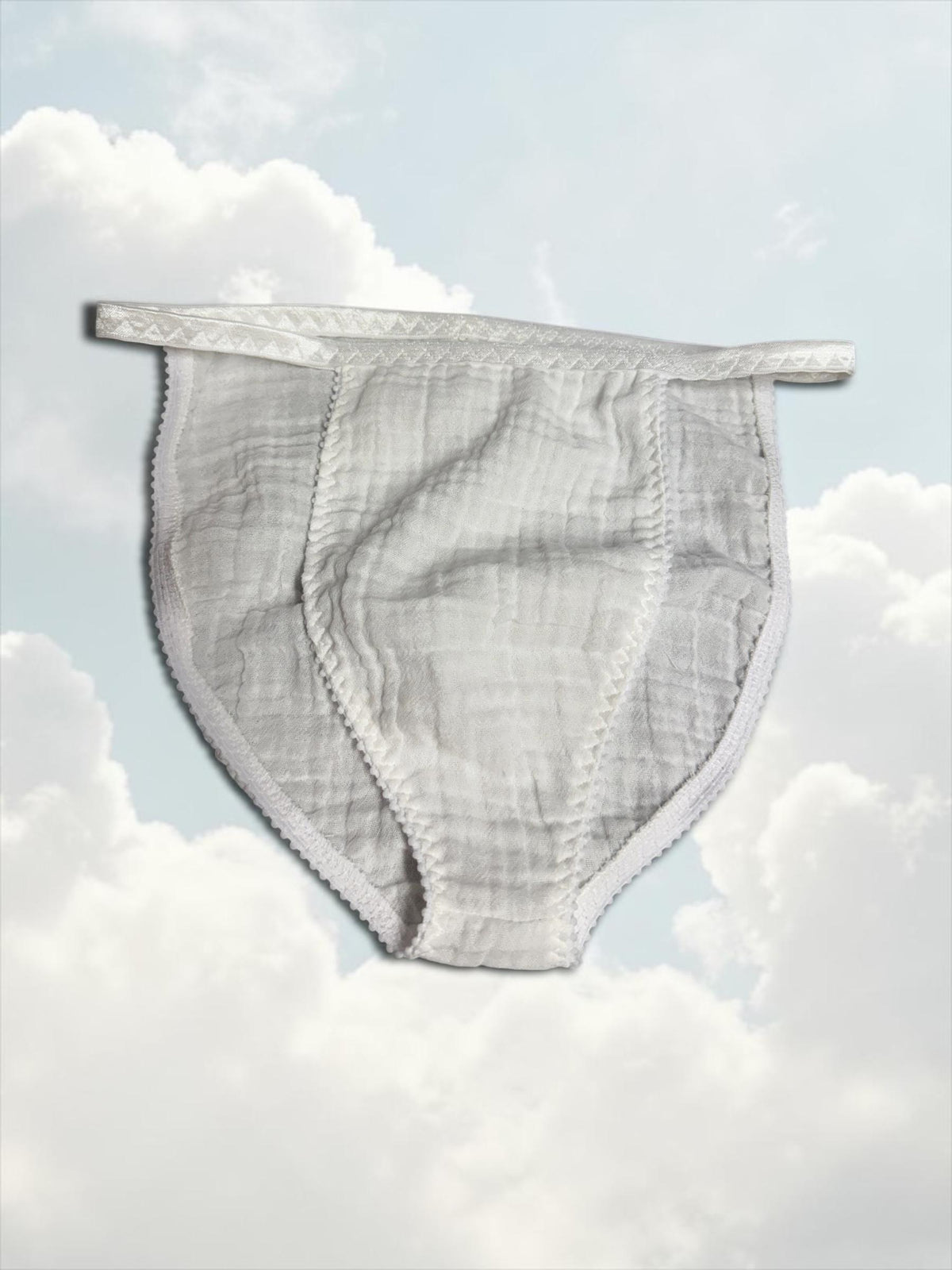 Men's Double Cotton Gauze Sleep Briefs
